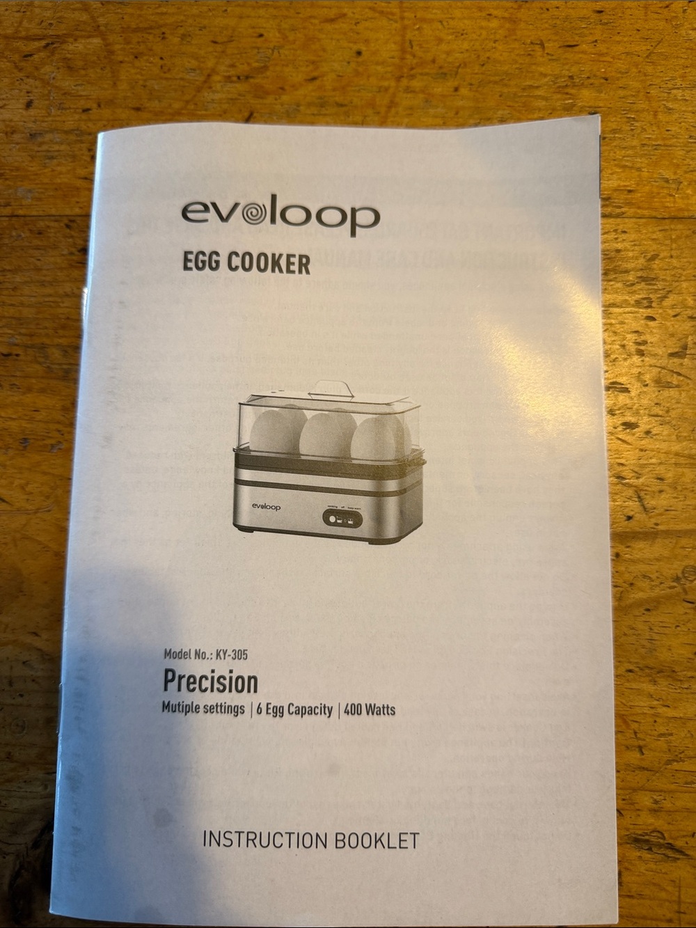 Silver Egg Cooker – 6-Egg Precision Cooker
